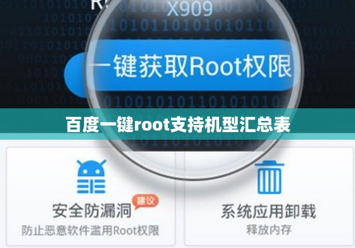 百度一键root支持机型汇总表 百度一键root支持机型汇总表
