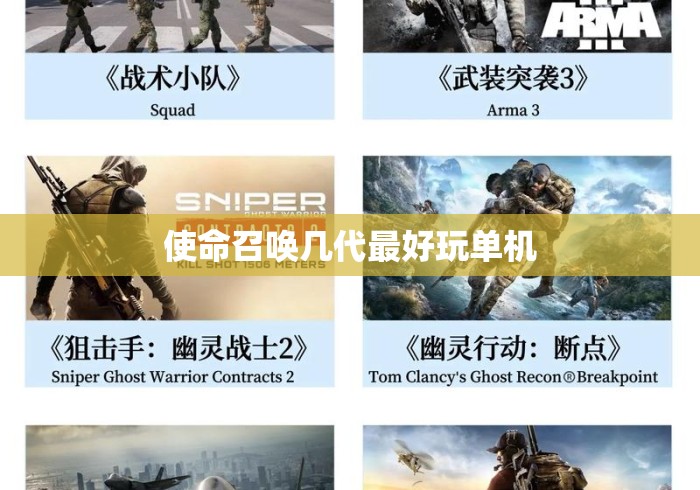 使命召唤几代最好玩单机，使命召唤单机战役哪代最好玩？老玩家终极推荐