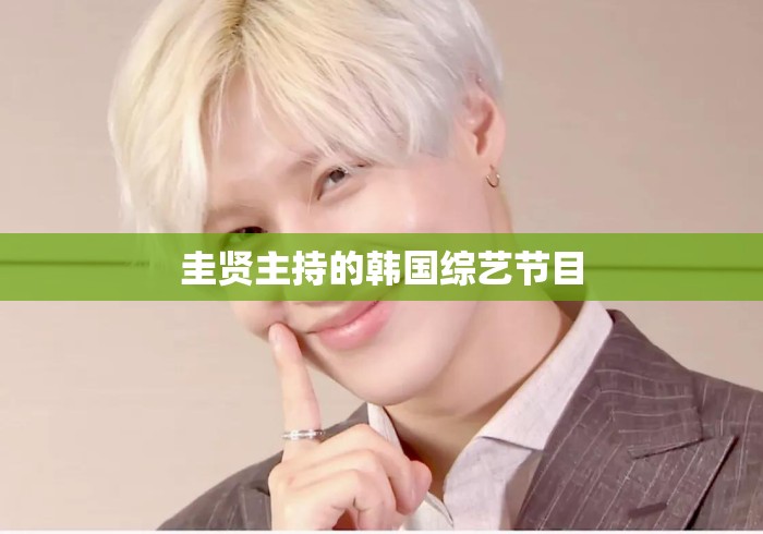 圭贤主持的韩国综艺节目 圭贤主持的韩国综艺节目