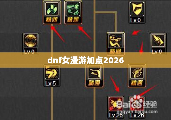 dnf女漫游加点2026