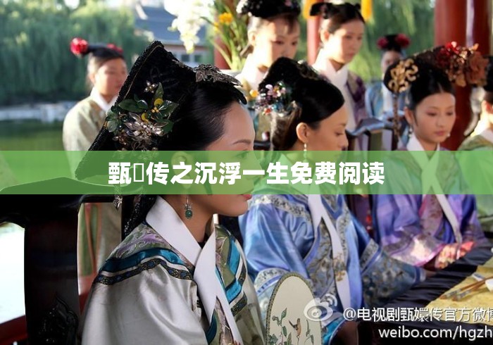 甄嬛传之沉浮一生免费阅读