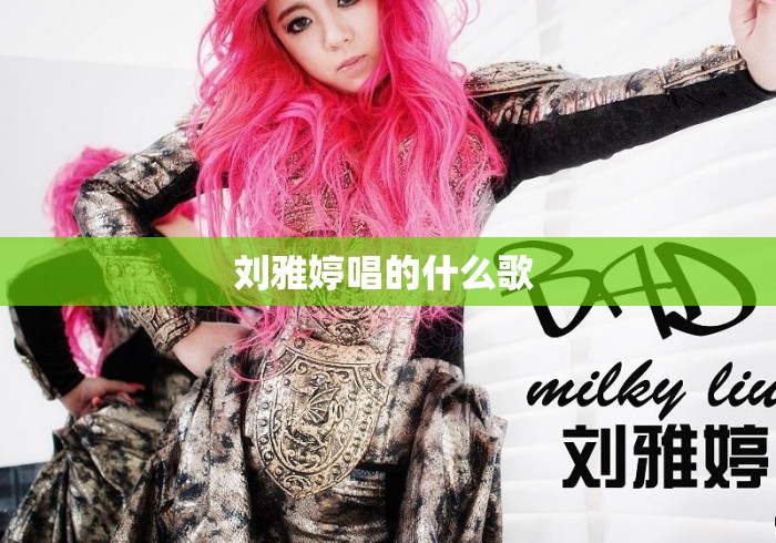 刘雅婷唱的什么歌 