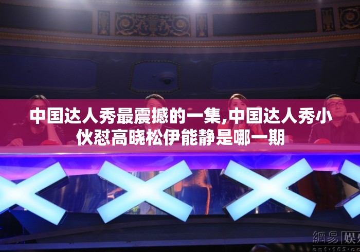中国达人秀最震撼的一集,中国达人秀小伙怼高晓松伊能静是哪一期 中国达人秀最震撼的一集,中国达人秀小伙怼高晓松伊能静是哪一期