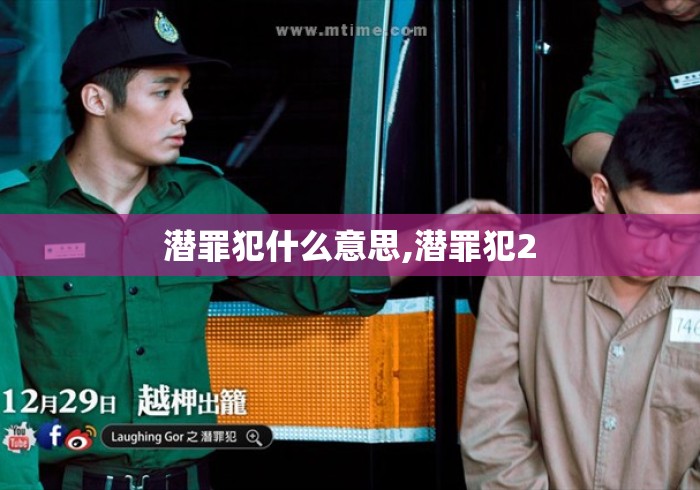 潜罪犯什么意思,潜罪犯2 潜罪犯什么意思,潜罪犯2