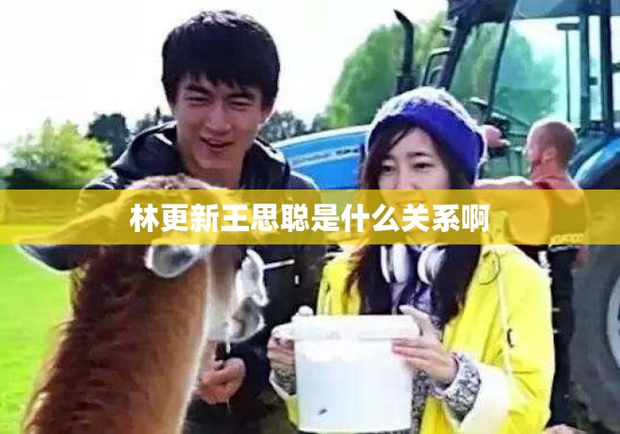 林更新王思聪是什么关系啊 林更新王思聪是什么关系啊