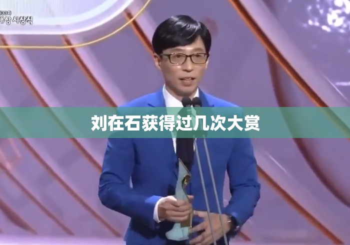 刘在石获得过几次大赏