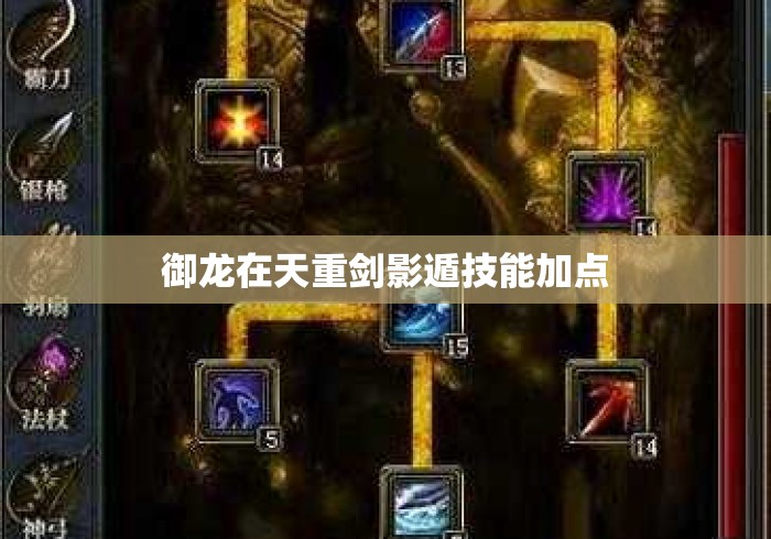 御龙在天重剑影遁技能加点