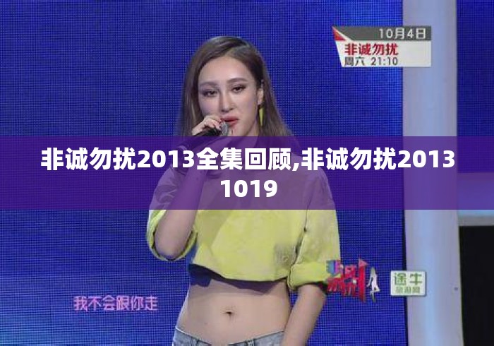 非诚勿扰2013全集回顾,非诚勿扰20131019