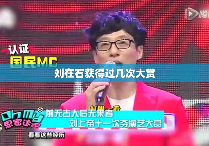 刘在石获得过几次大赏 刘在石获得过几次大赏