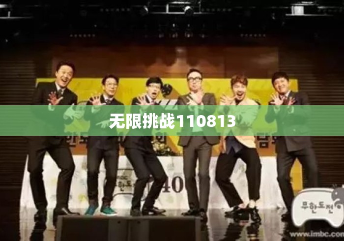 无限挑战110813