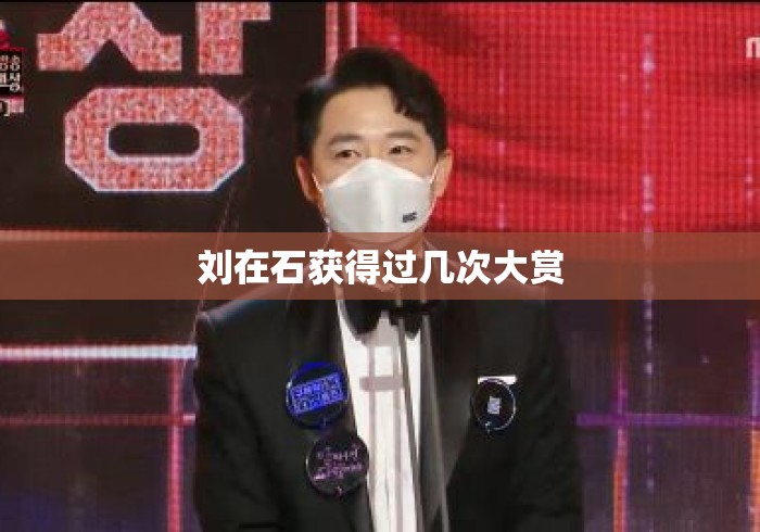 刘在石获得过几次大赏