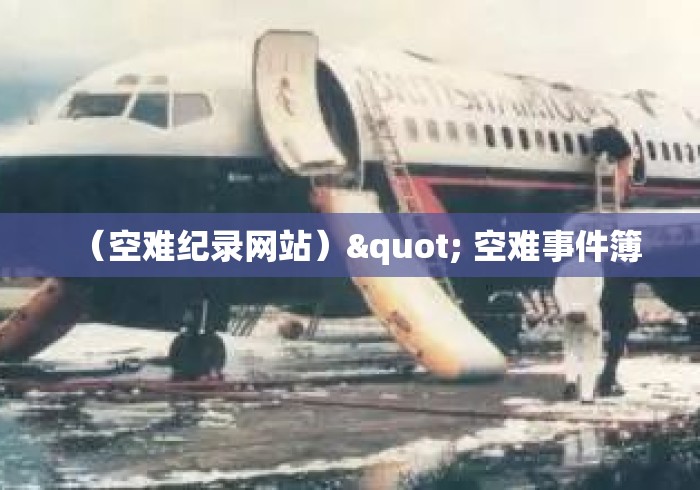 （空难纪录网站）" 空难事件簿