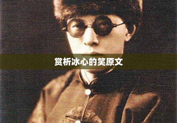 赏析冰心的笑原文