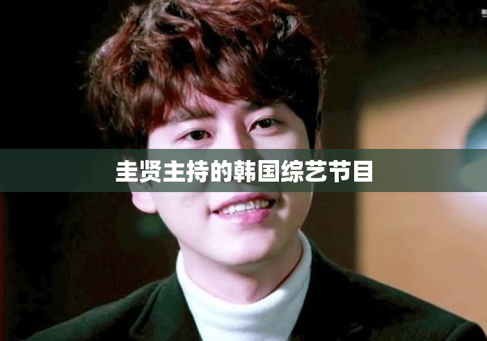 圭贤主持的韩国综艺节目 圭贤主持的韩国综艺节目