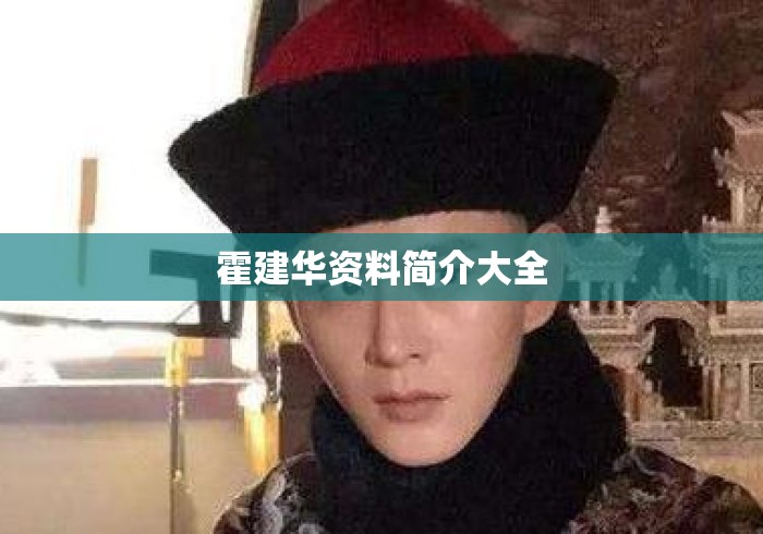 霍建华资料简介大全