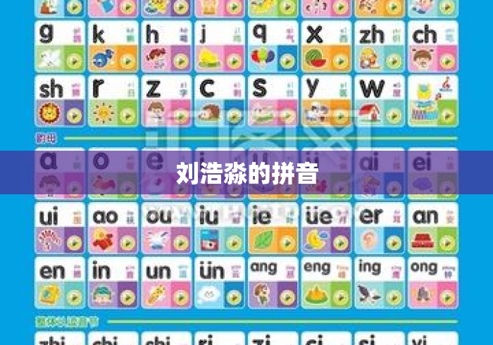 刘浩淼的拼音