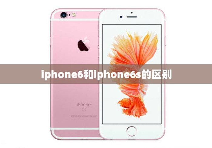 iphone6和iphone6s的区别