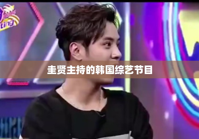 圭贤主持的韩国综艺节目