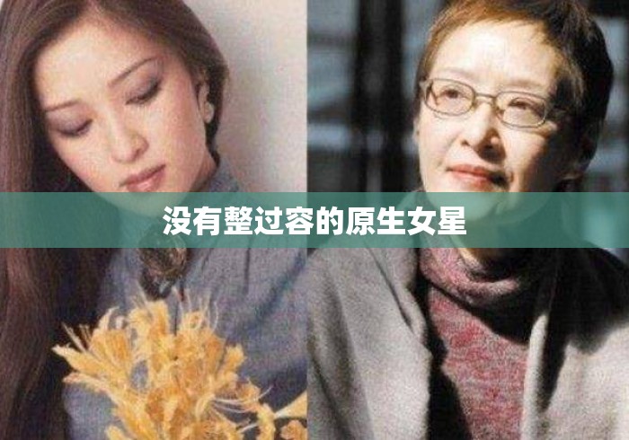 没有整过容的原生女星