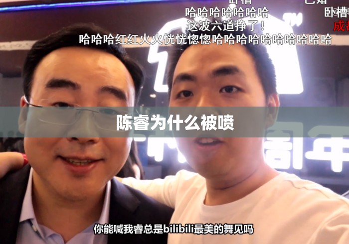陈睿为什么被喷