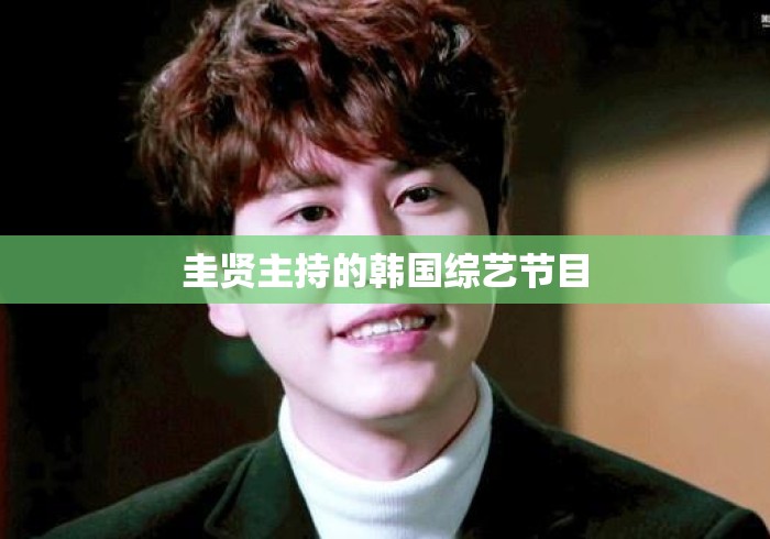 圭贤主持的韩国综艺节目
