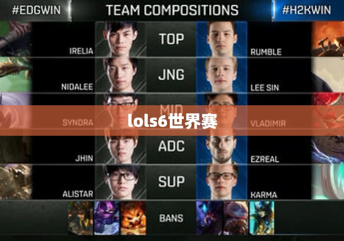 lols6世界赛