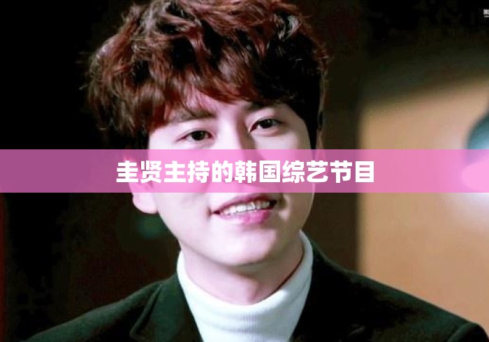 圭贤主持的韩国综艺节目 圭贤主持的韩国综艺节目