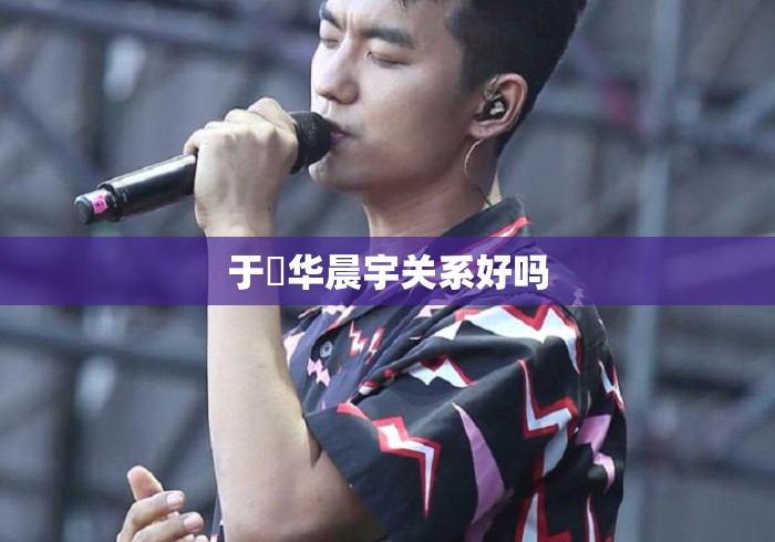 于湉华晨宇关系好吗