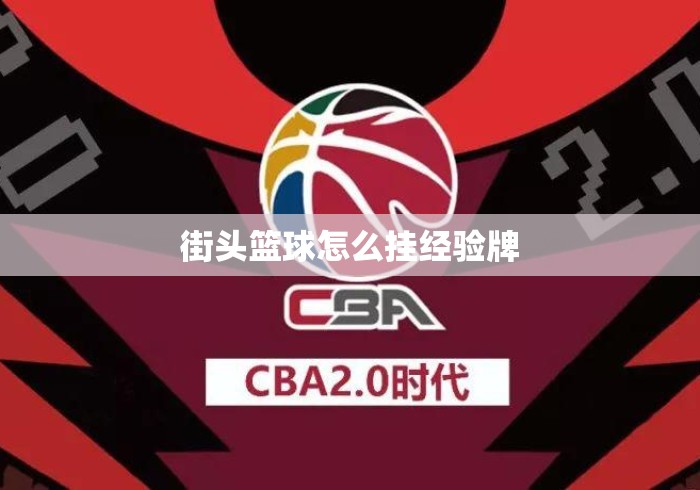 街头篮球怎么挂经验牌 街头篮球怎么挂经验牌