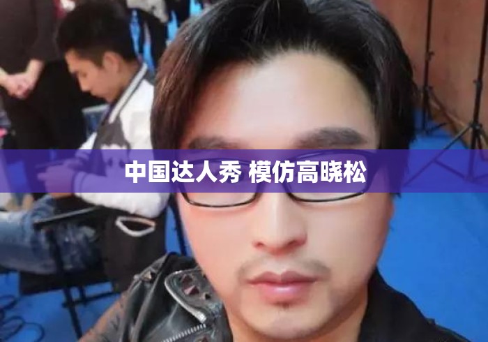 中国达人秀 模仿高晓松