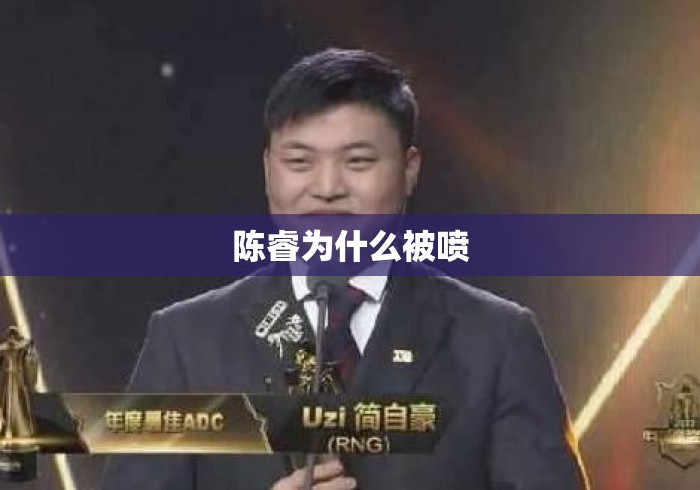 陈睿为什么被喷 陈睿为什么被喷