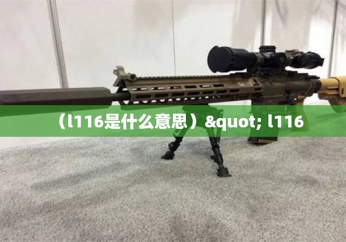 （l116是什么意思）" l116