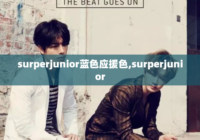 surperjunior蓝色应援色,surperjunior