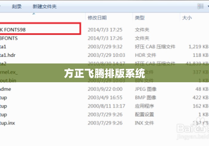方正飞腾排版系统