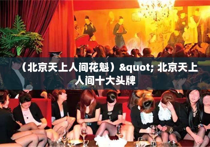 （北京天上人间花魁）" 北京天上人间十大头牌