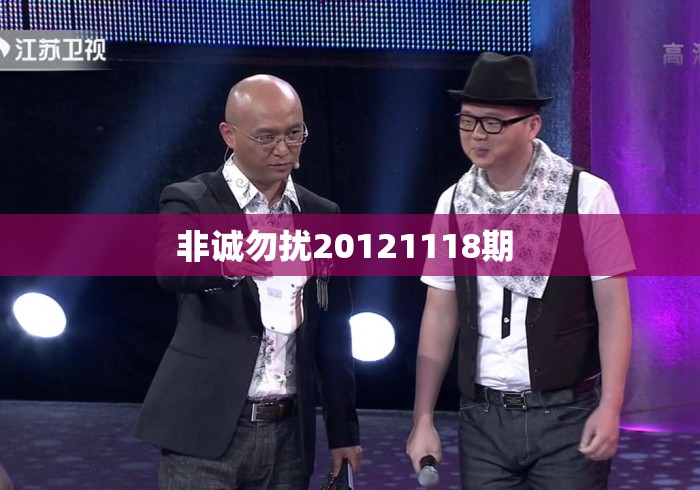 非诚勿扰20121118期 