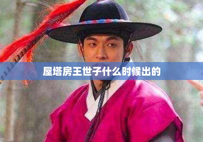 屋塔房王世子什么时候出的 屋塔房王世子什么时候出的