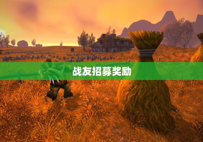 战友招募奖励 战友招募奖励
