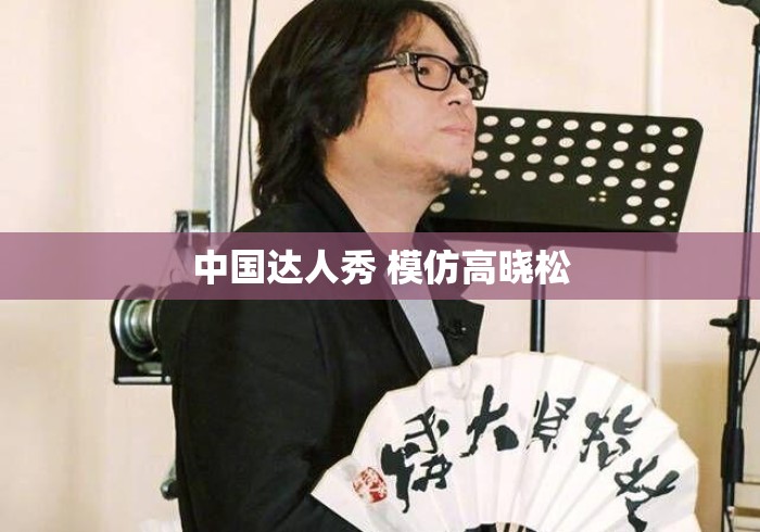 中国达人秀 模仿高晓松