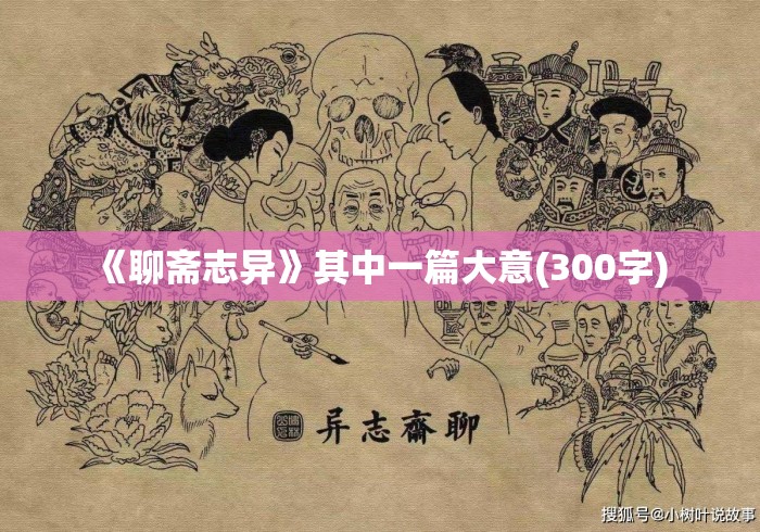 《聊斋志异》其中一篇大意(300字) 《聊斋志异》其中一篇大意(300字)