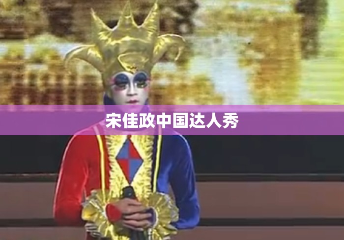 宋佳政中国达人秀