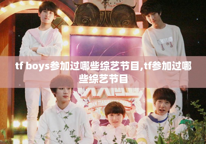 tf boys参加过哪些综艺节目,tf参加过哪些综艺节目 tf boys参加过哪些综艺节目,tf参加过哪些综艺节目