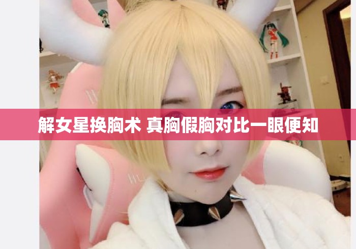 解女星换胸术 真胸假胸对比一眼便知