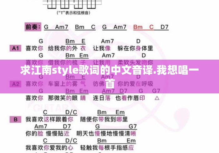 求江南style歌词的中文音译.我想唱一首 求江南style歌词的中文音译.我想唱一首