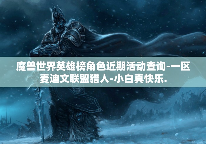 魔兽世界英雄榜角色近期活动查询-一区麦迪文联盟猎人-小白真快乐.
