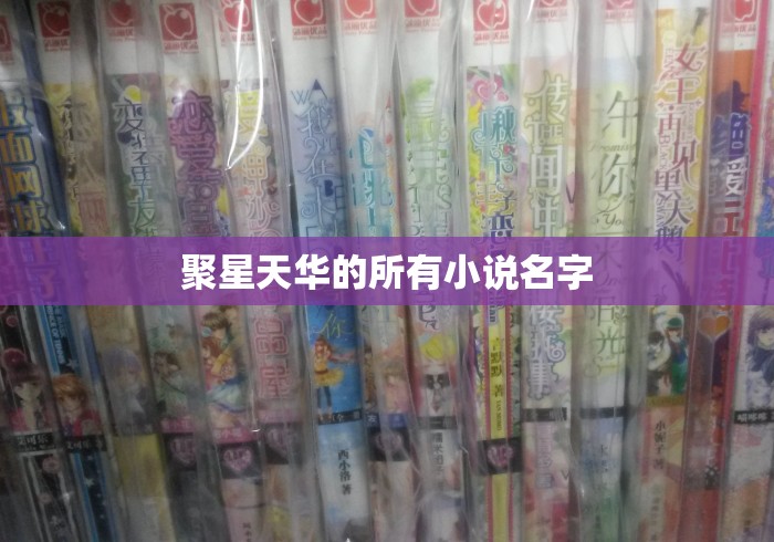 聚星天华的所有小说名字