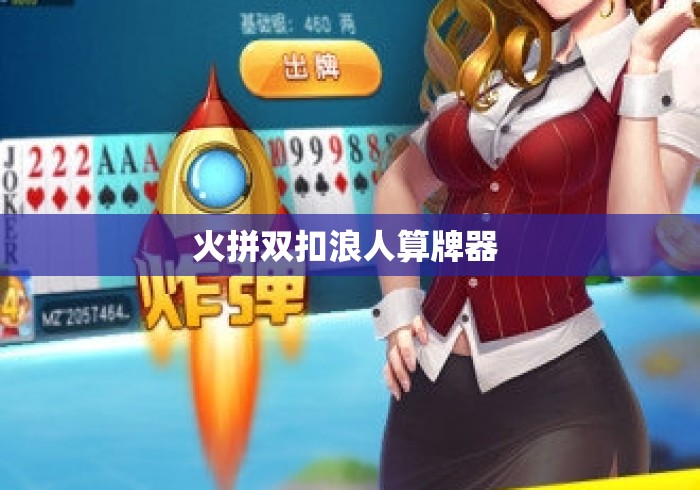 火拼双扣浪人算牌器 