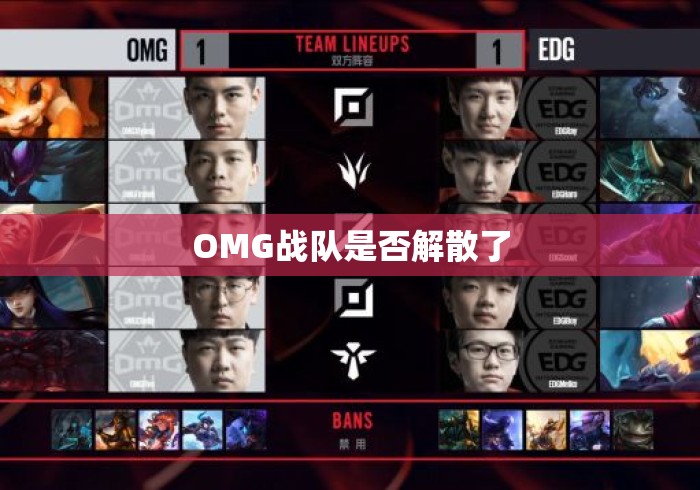 OMG战队是否解散了