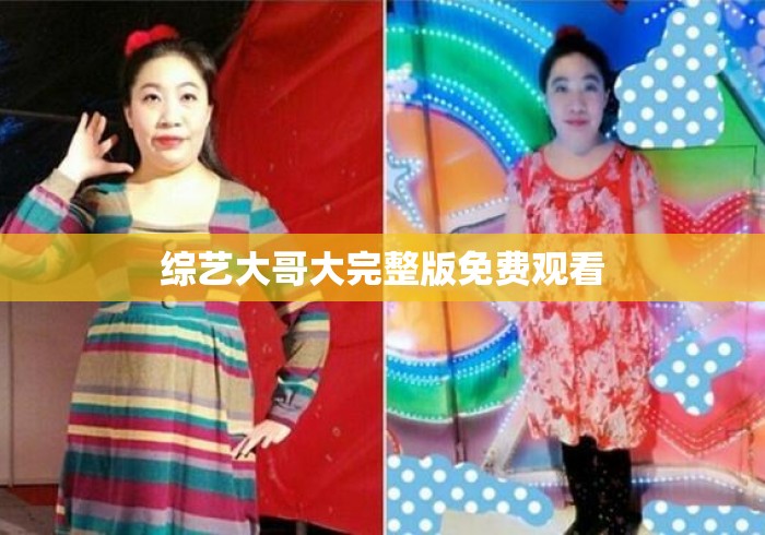 综艺大哥大完整版免费观看