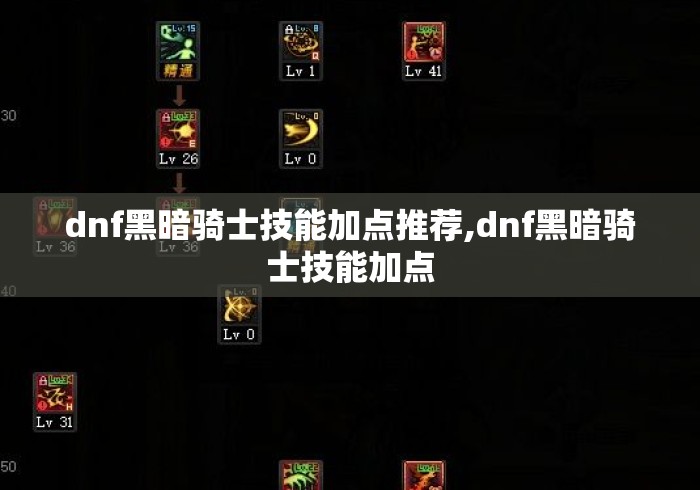 dnf黑暗骑士技能加点推荐,dnf黑暗骑士技能加点 dnf黑暗骑士技能加点推荐,dnf黑暗骑士技能加点
